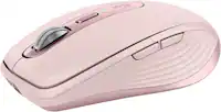 Front. Logitech - MX Anywhere 3S Mouse Compact Performance - Rose.