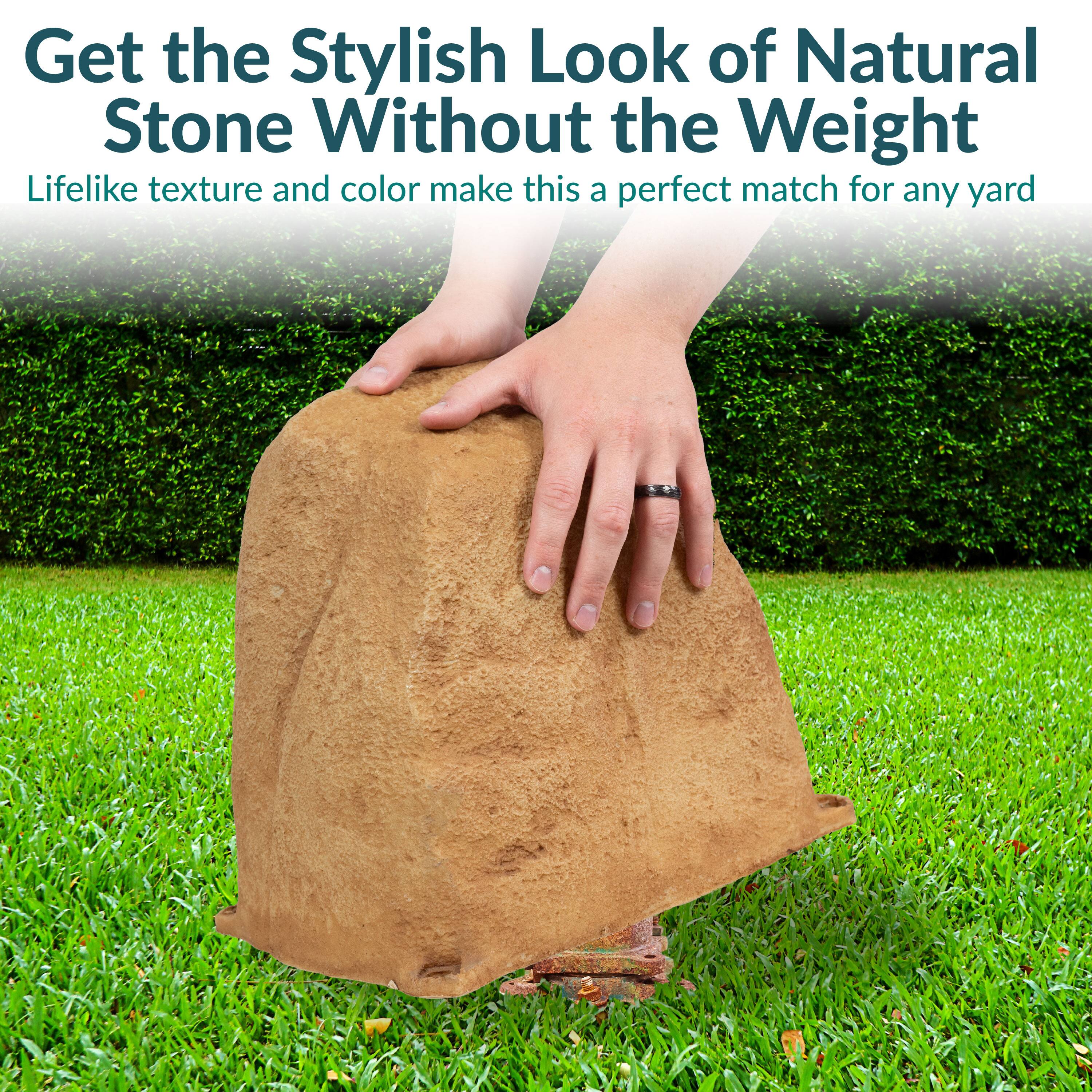 Get the Stylish Look of Natural Stone Without the Weight

Lifelike texture and color make this a perfect match for any yard