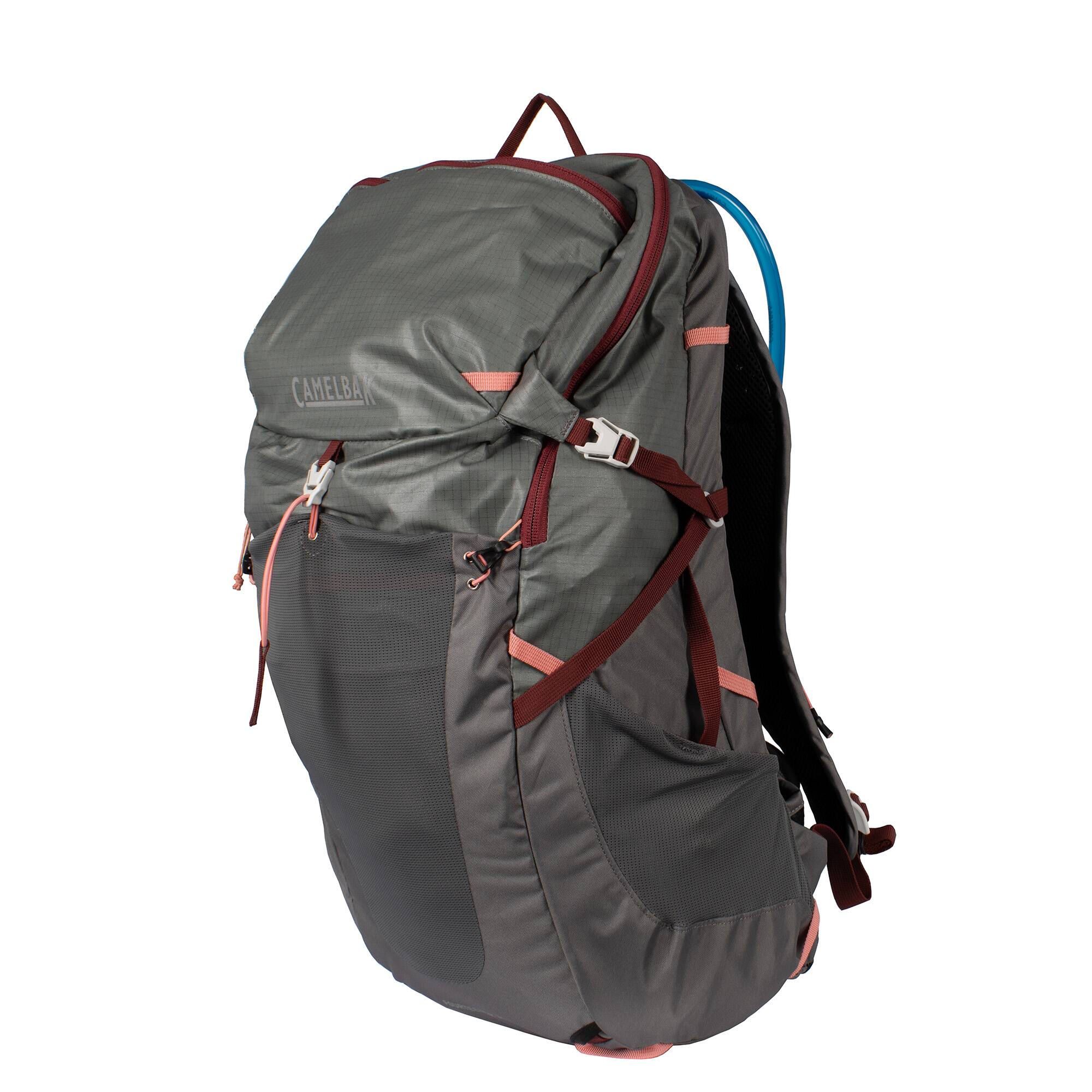 Alt View 1. CamelBak - CamelBak Women's Fourteener 30 Hiking Hydration Backpack Castlerock/Cabernet, 100oz - Castlerock/Cabernet.