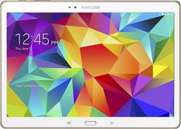 Samsung - Geek Squad Certified Refurbished Galaxy Tab S 10.5 - 16GB - Dazzling White
