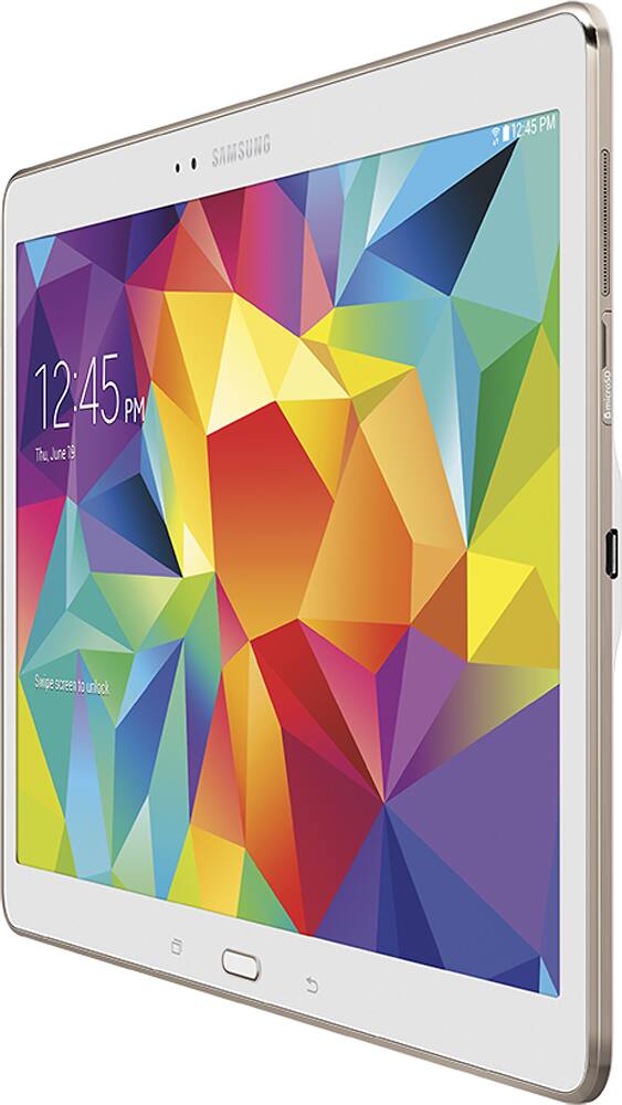 Alt View 11. Samsung - Geek Squad Certified Refurbished Galaxy Tab S 10.5 - 16GB.