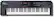 Front Standard. Roland - Portable Keyboard with 61 Full-Size Touch-Sensitive Keys.