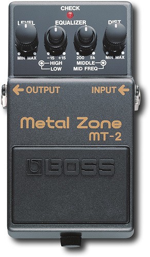 BOSS - Metal Zone Pedal for Electric Guitars