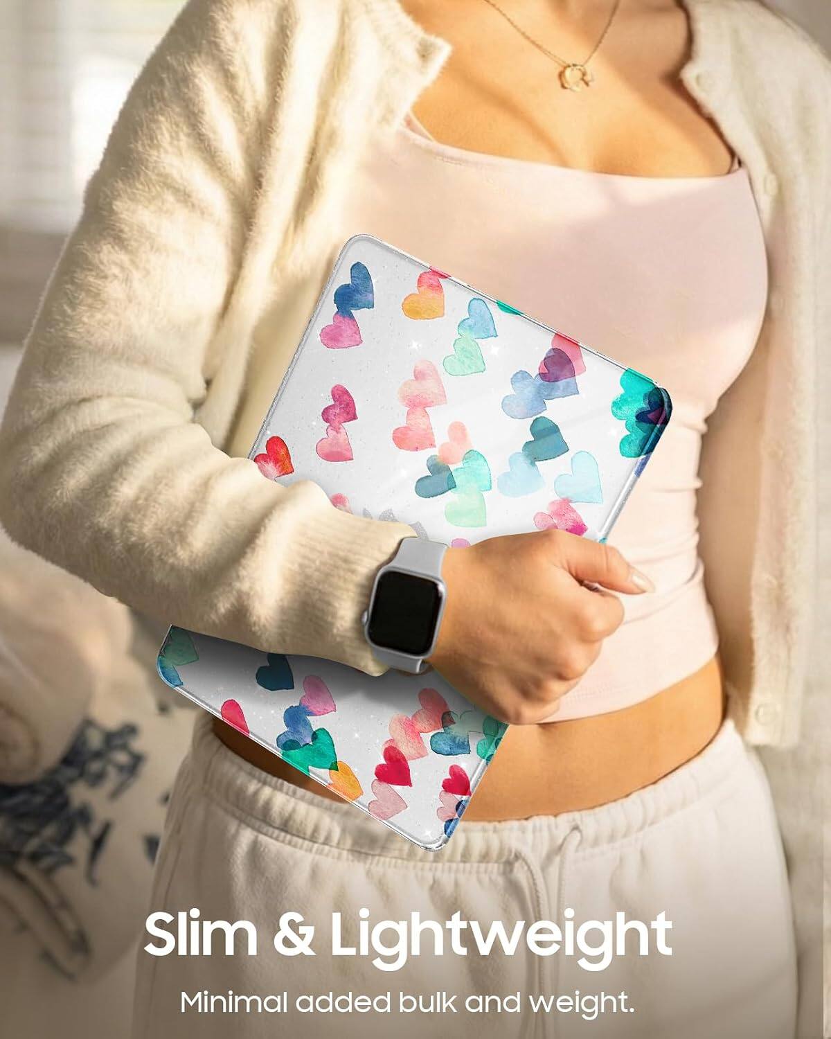 Slim & Lightweight  
Minimal added bulk and weight.