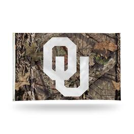 Rico Industries - Oklahoma Sooners Bold Mossy Oak Camo Design 3x5 Indoor/Outdoor Banner Flag - Multi