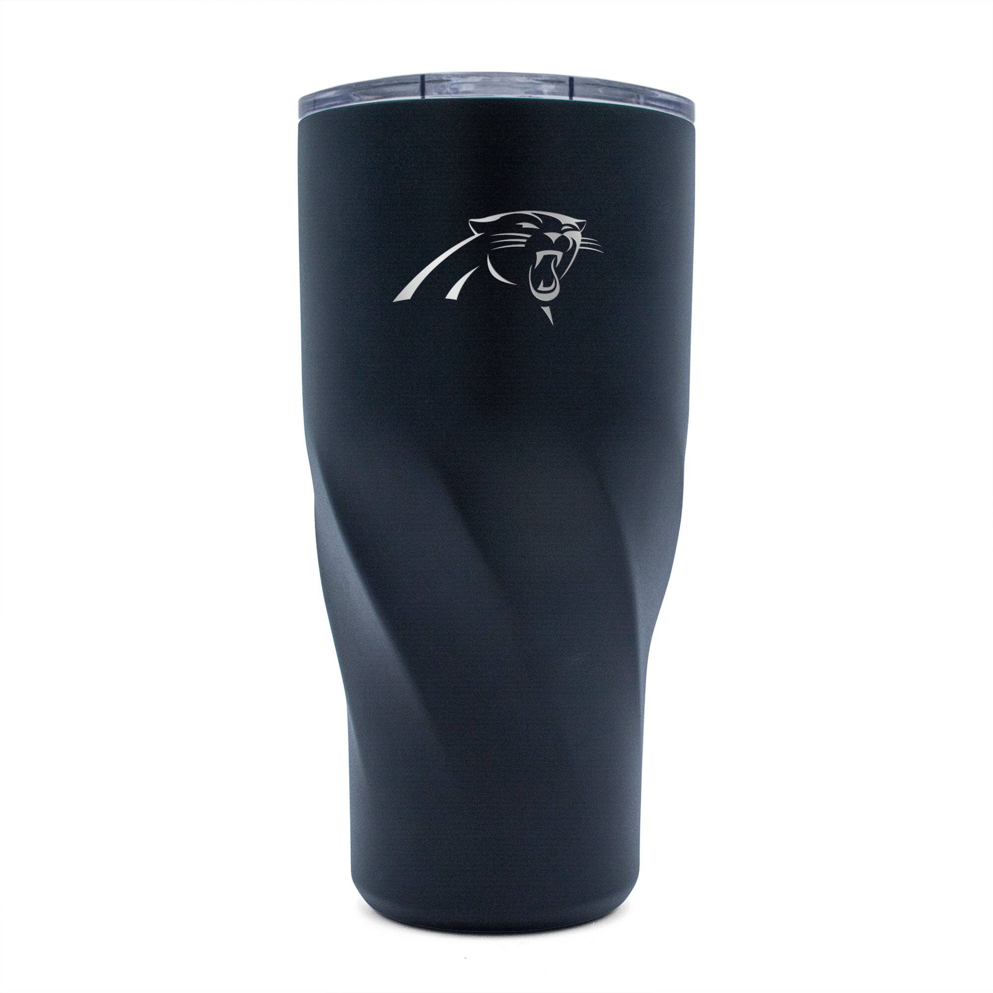 Front. WinCraft - Carolina Panthers 30oz. Morgan Stainless Steel Tumbler - Multicolor.