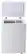 Alt View 9. Loheer - Compact 2.5 Cu. Ft. Chest Freezer - Adjustable Thermostat, Deep Freeze to -0.4°F, Removable Basket - WHITE.