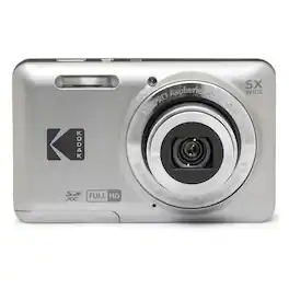 Kodak - PIXPRO FZ55 Friendly Zoom Digital Camera - Silver