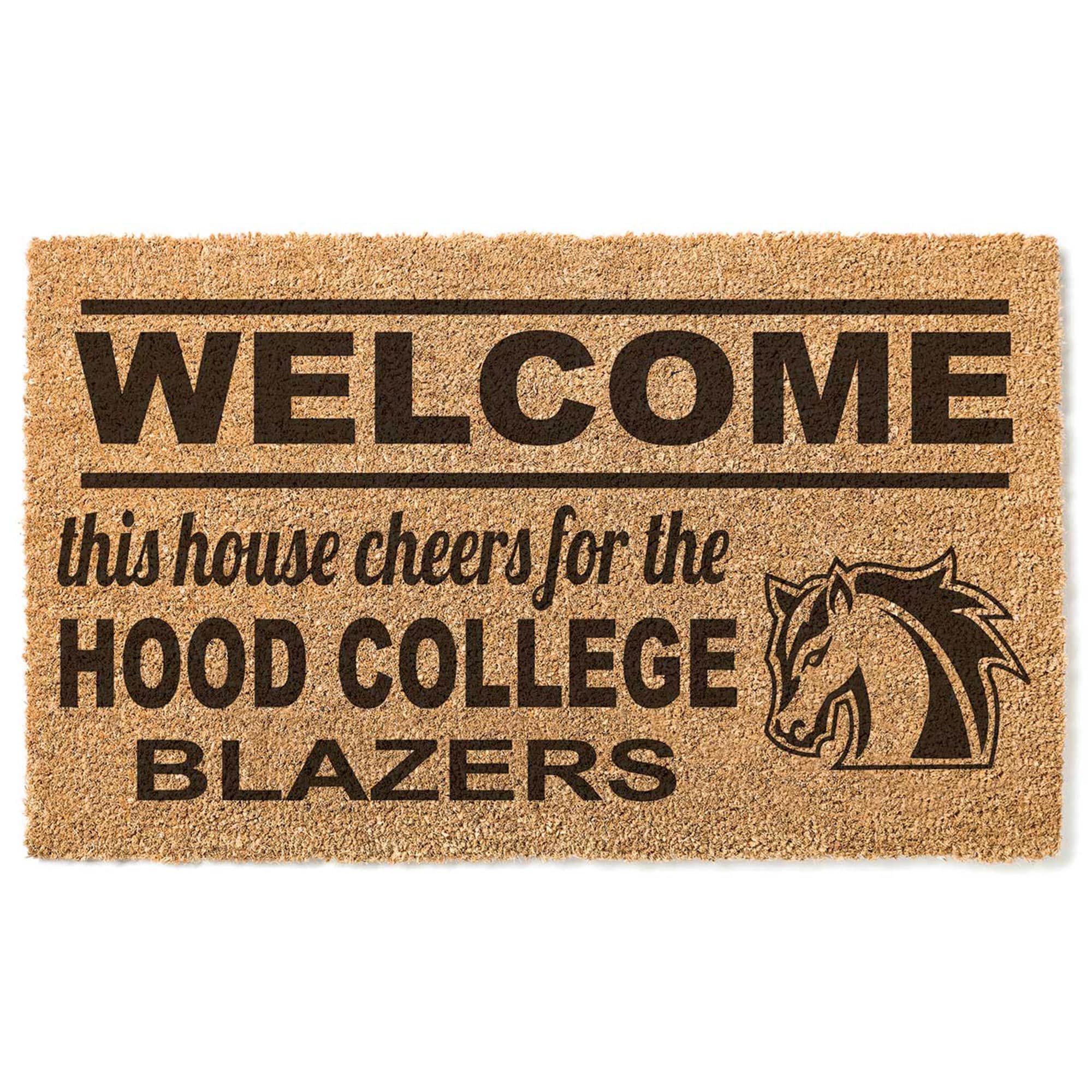Hood College Blazers 18" x 30" Welcome Doormat