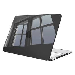 Kitcheniva - Ultra-Thin Snap On Hard Shell Case For MacBook Neo 13 Inch A3404 (2026) - Crystal Black
