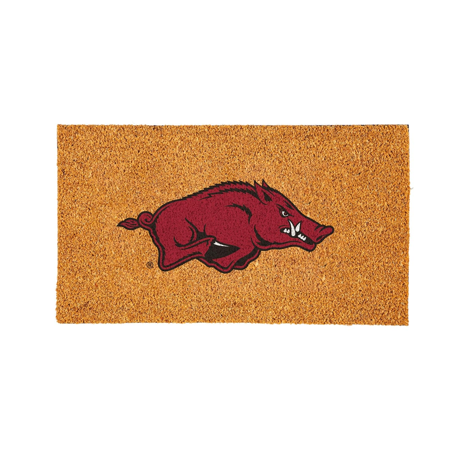 Evergreen Enterprises - Arkansas Razorbacks 28" x 16" Logo Turf Mat - Multicolor