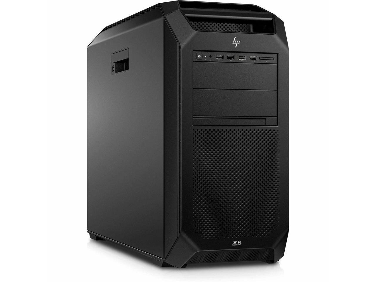 Alt View 1. HP - HP Z8 G5 Workstation - Xeon Silver 4514Y - 64 GB - 512 GB SSD - NVIDIA RTX 4000 20 GB - Windows 11 Pro - Black.