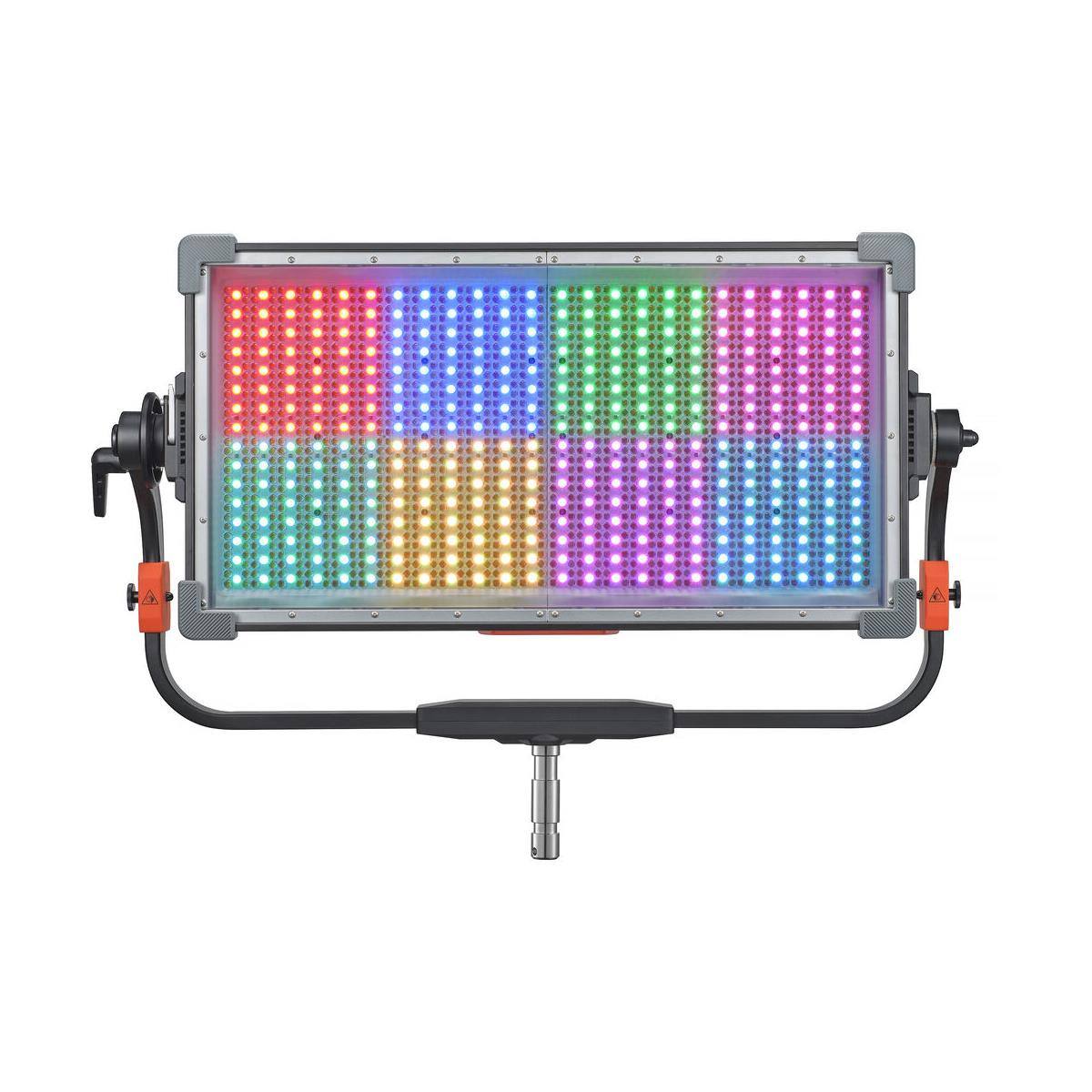 Alt View 1. Godox - Godox KNOWLED P1200R Hard P8 RGB LED Video Light Panel.
