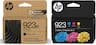 HP - 923e EvoMore / 923 Ink Cartridges 2-Pack - Black | Cyan | Magenta | Yellow