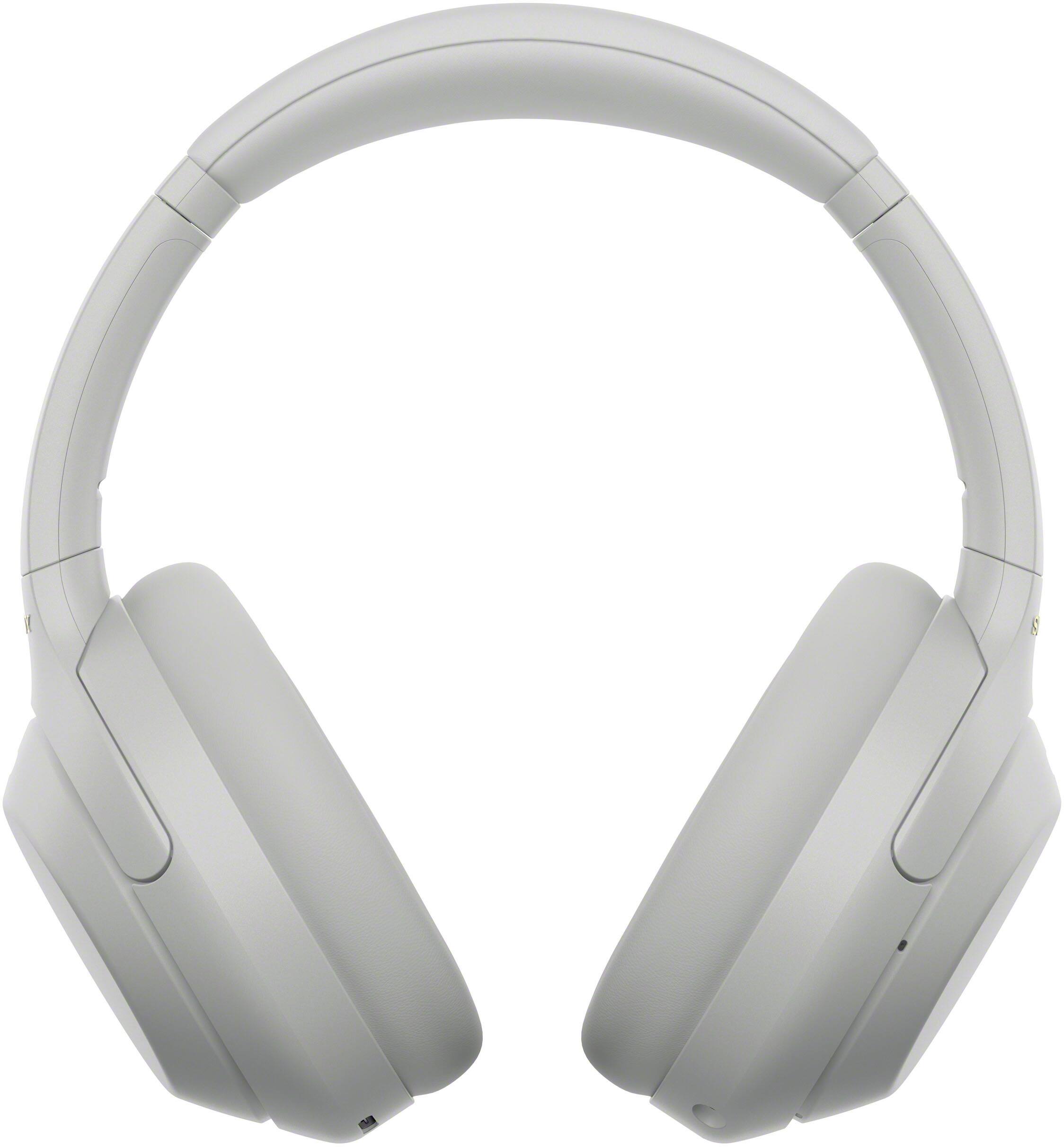 Back. Sony - WH-1000XM4C Wireless Noise Cancelling Headphones (M4 2nd Gen) - Platinum Silver.