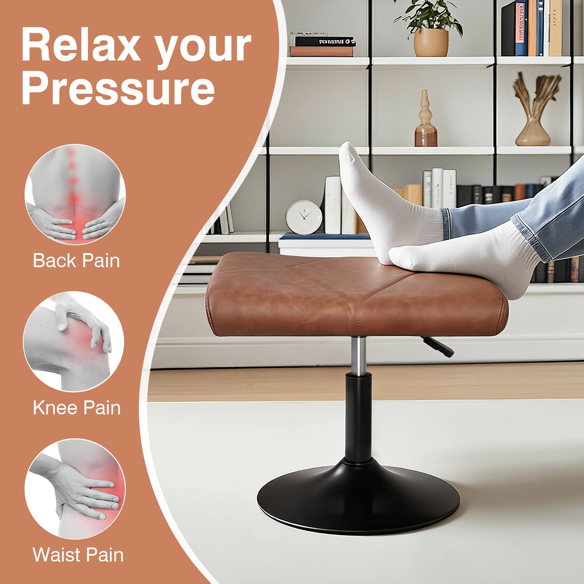 Relax your Pressure

Back Pain

Knee Pain

Waist Pain