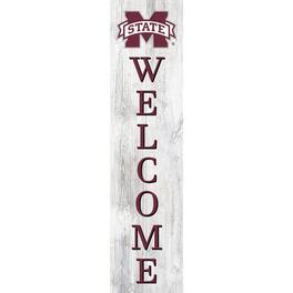 Fan Creations - Mississippi State Bulldogs 48'' Welcome Leaner - Multicolor
