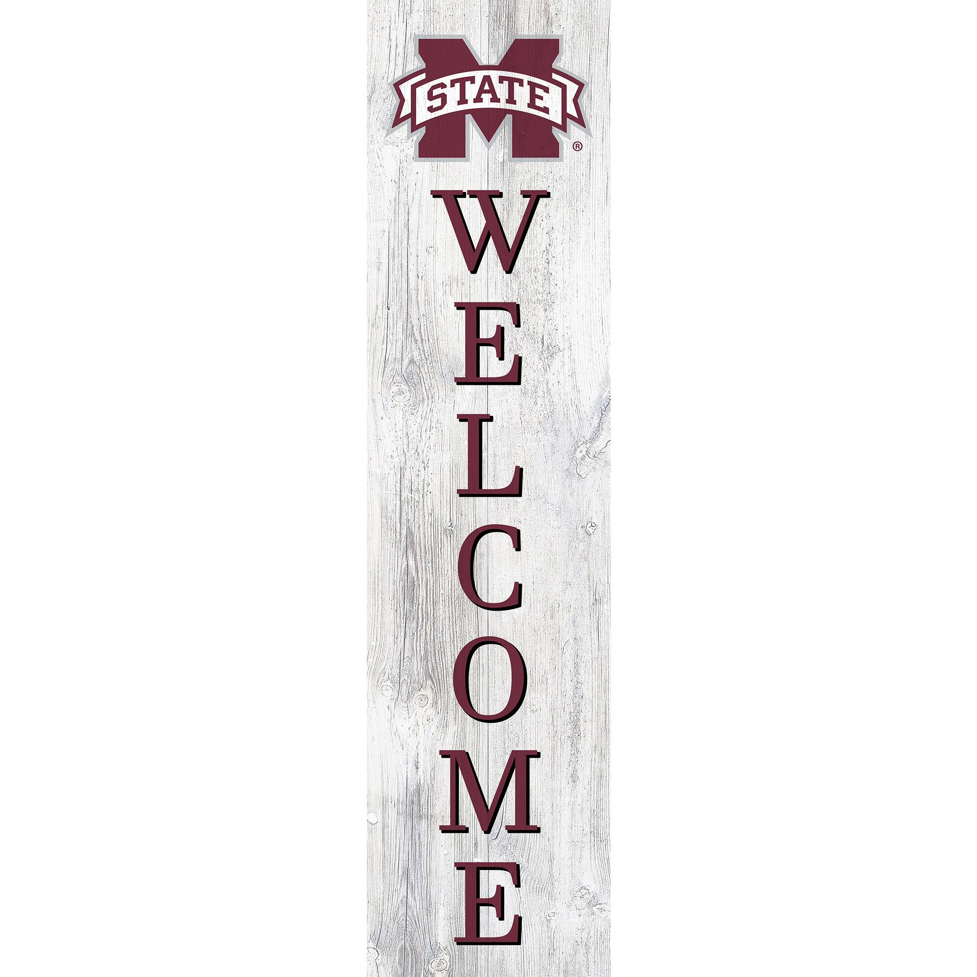Mississippi State Bulldogs 48'' Welcome Leaner