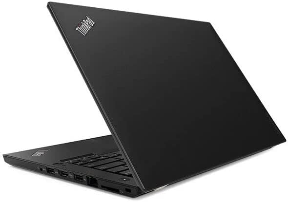 Angle. Lenovo - Refurbished Lenovo ThinkPad T480 14" Intel I5-8350U 8GB 256GB SSD Windows 11 Pro - Black.