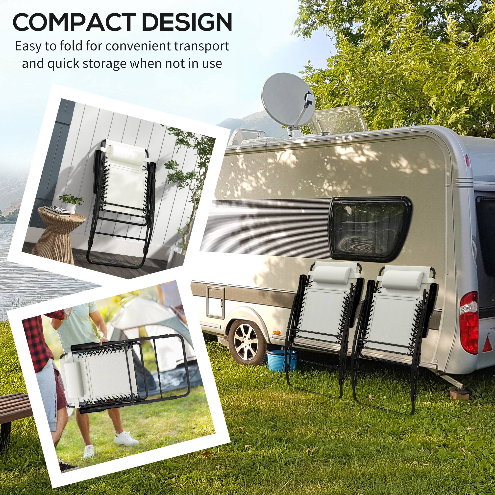COMPACT DESIGN
Easy to fold for convenient transport and quick storage when not in use