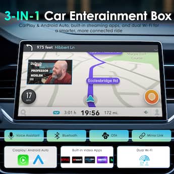 Rexing AI Box Wireless CarPlay & Android Auto Adapter with Netflix Rexing AI Box Wireless CarPlay & Android Auto Adapter with Netflix