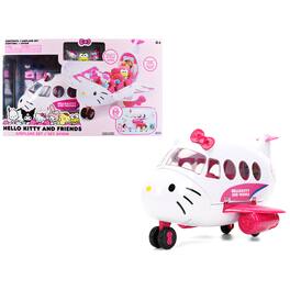 "Hello Kitty and Friends" Airplane Set with 3 Figures Model by Jada