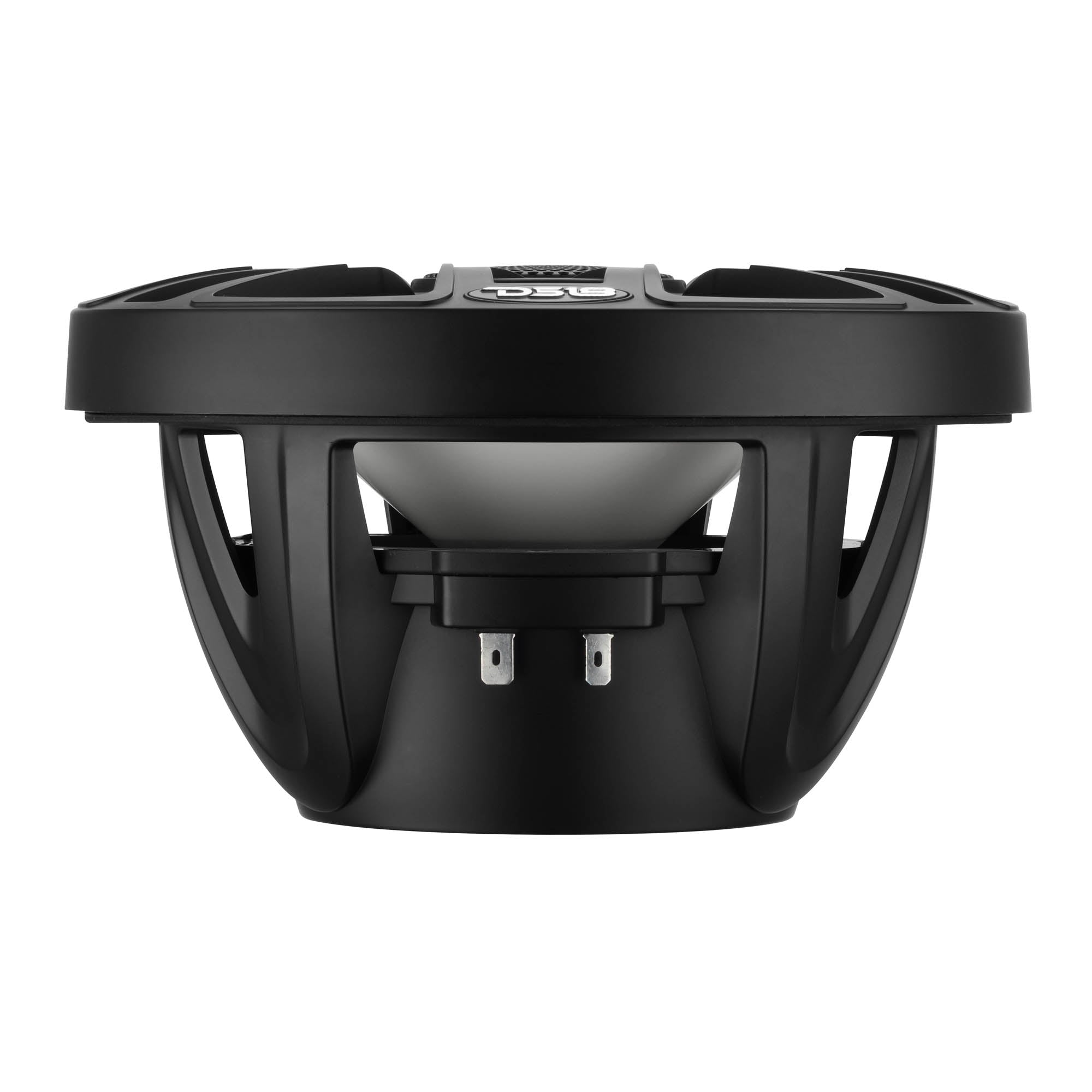 Alt View 3. DS18 Audio - NXL-IQ 7.7" 2-way Coaxial Marine Speaker with Bullet Tweeter and Digital LED Lights (Pair), 175W RMS 4-Ohm - Black.
