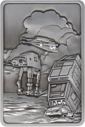 Front. PopMarket - Star Wars - Limited Edition Ingot - Battle for Hoth - COLLECTIBLES - Multicolor.