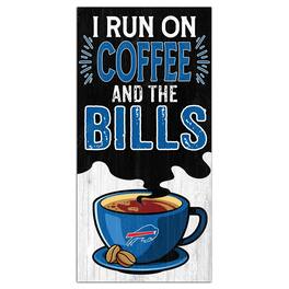 Fan Creations - Buffalo Bills 6" x 12" Coffee Wall Art - Multicolor