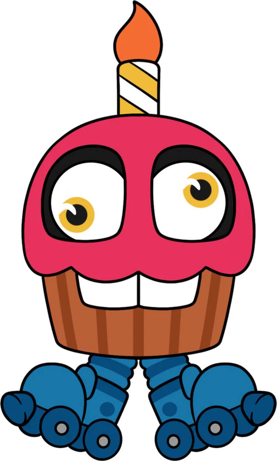 Front. Youtooz - Youtooz - Five Nights at Freddy's - Pin - Party Mr Cupcake Bobble   - COLLECTIBLES - Multicolor.
