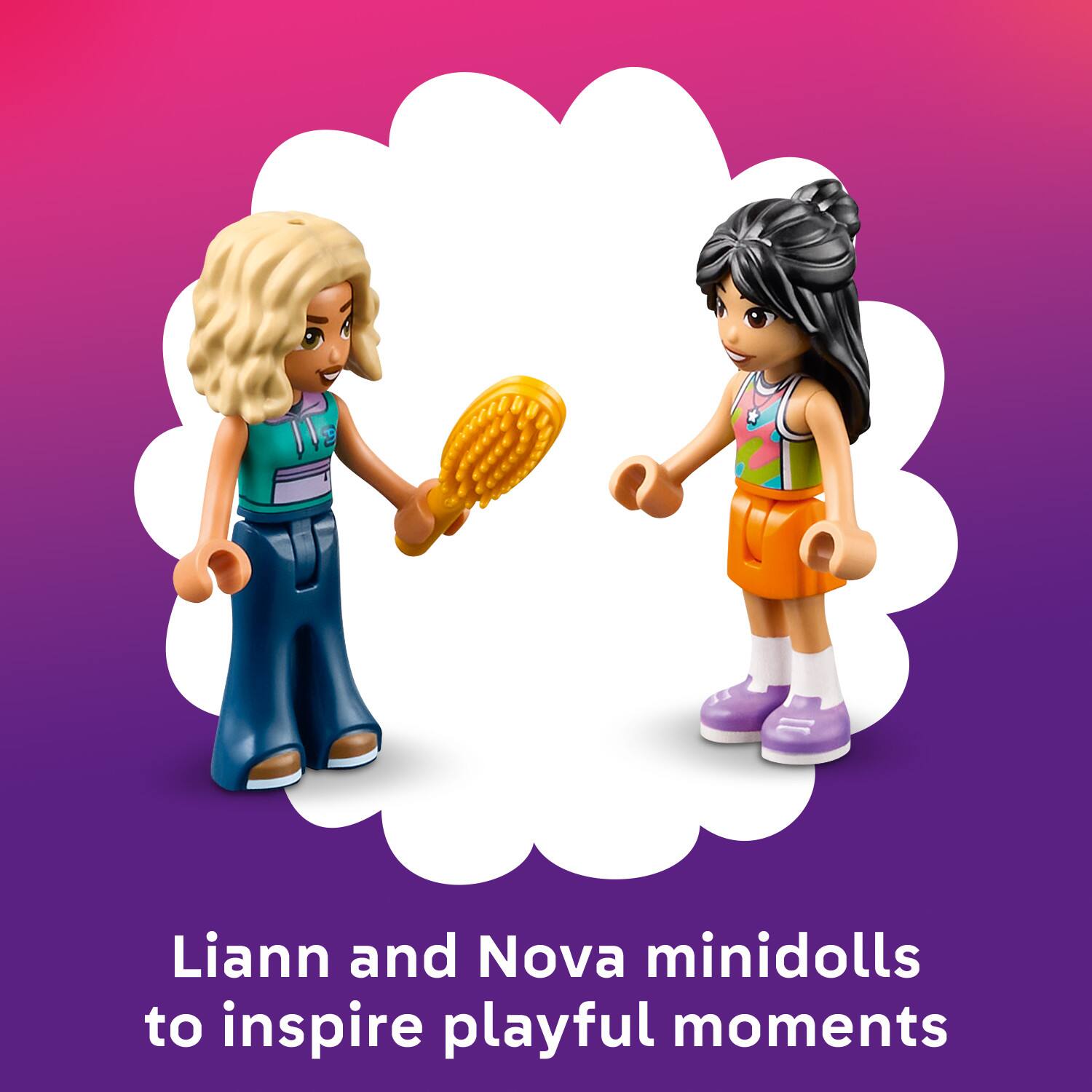 Liann and Nova minidolls to inspire playful moments