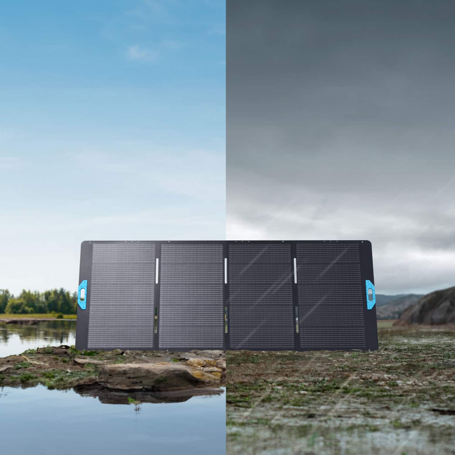 Alt View 13. Anker - SOLIX PS400 Portable Solar Panel 400W - Black.