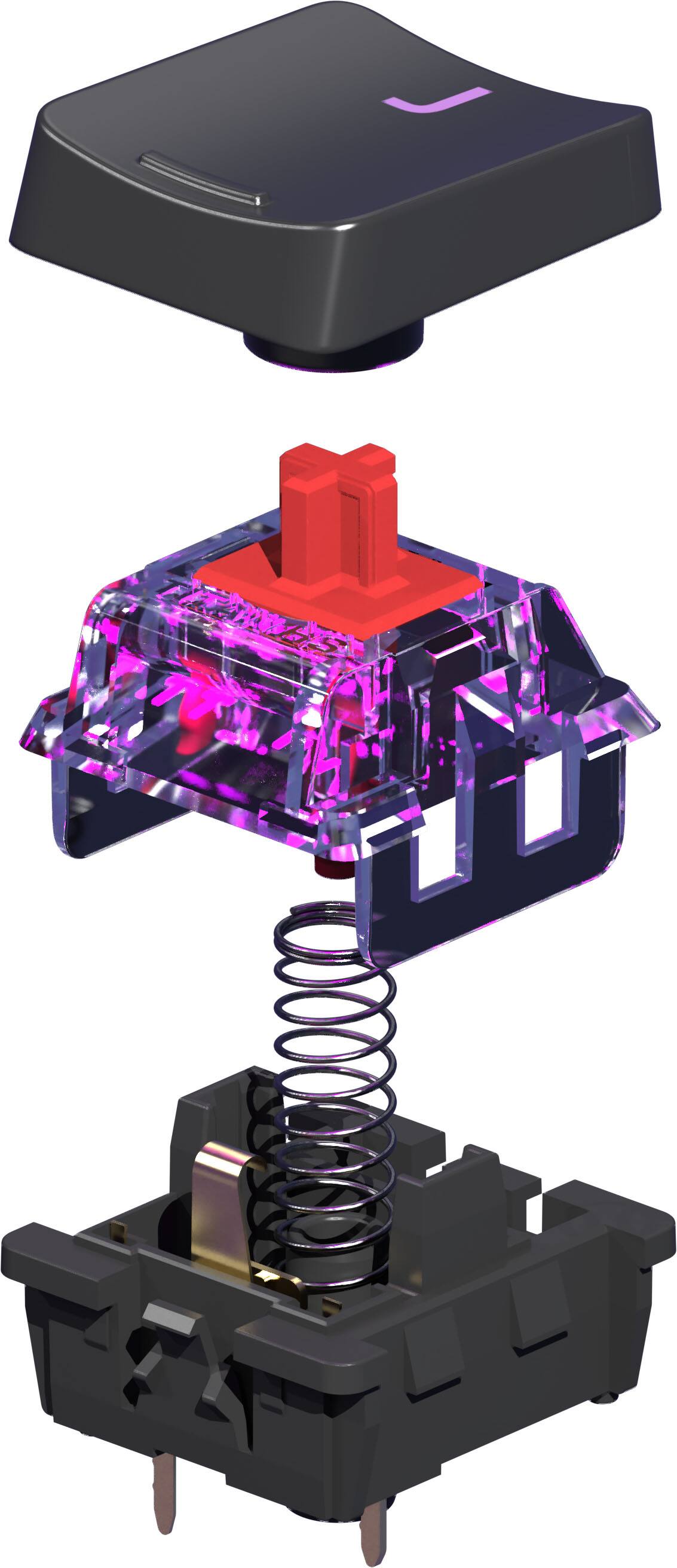 Alt View 14. Turtle Beach - Vulcan II TKL Wired Compact RGB Mechanical Gaming Keyboard with Hot-Swappable Switches - Black.