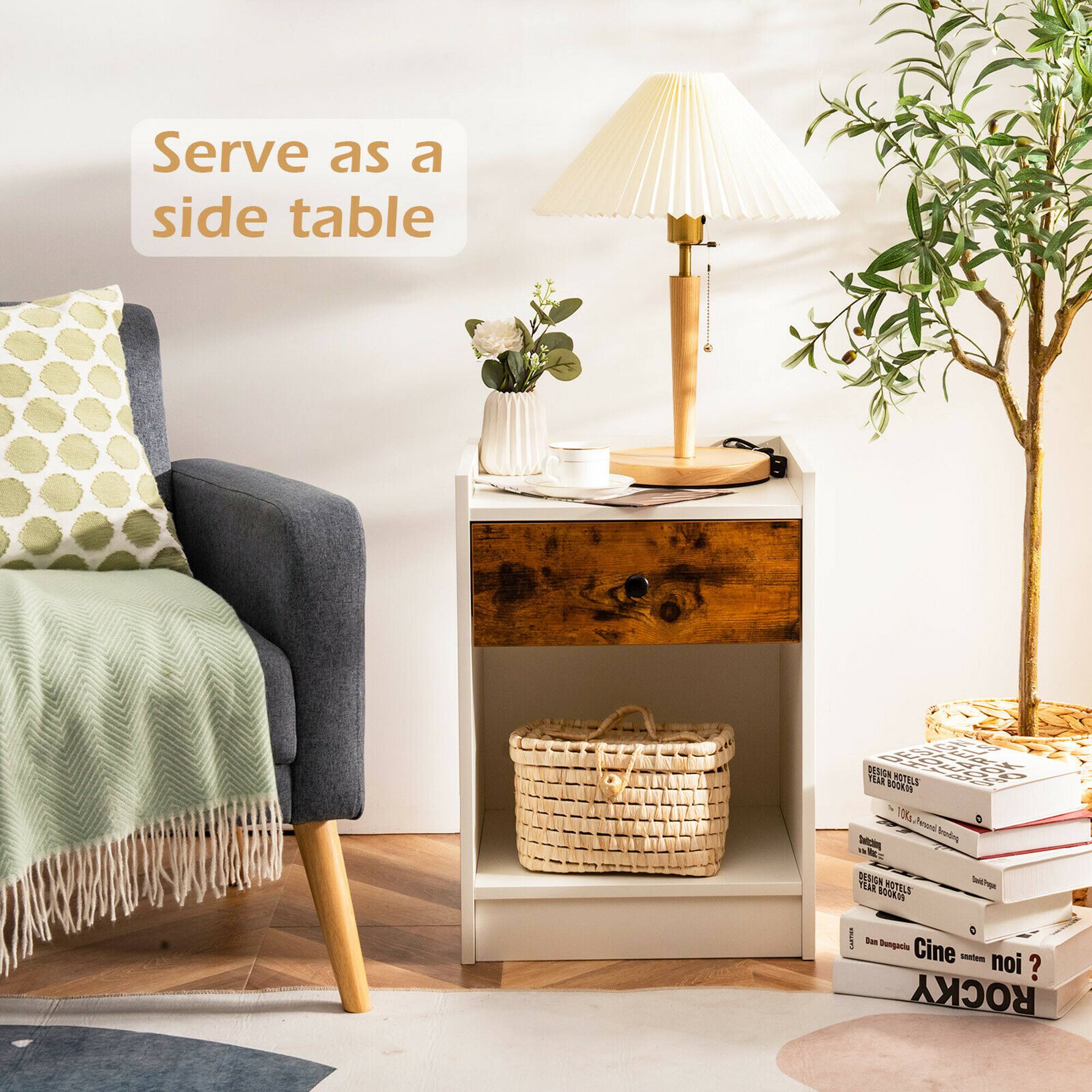 Serve as a side table.