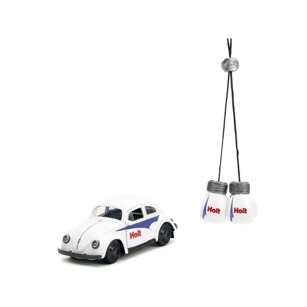 The text on the image is "Holt" on the toy car and the hanging bottles.