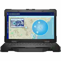 Dell - Pro Rugged 14 RB14250 14" Laptop Intel Core Ultra 5 135U 16GB 512GB SSD - Black - Angle_Zoom