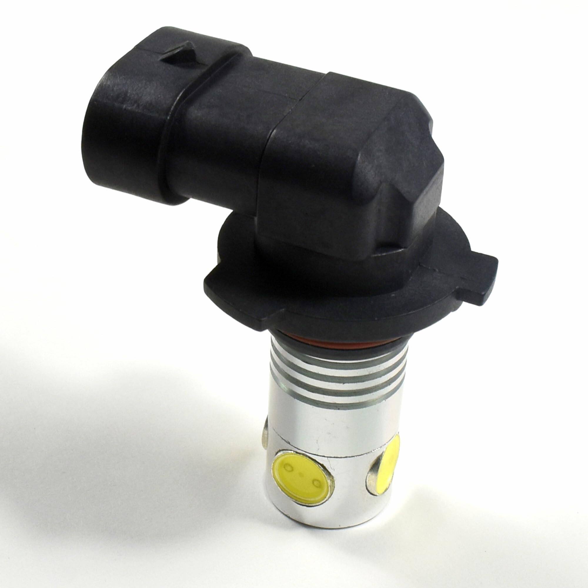 Alt View 3. HQRP - 9005 HB3 H10 LED Fog Light Bulbs 2-Pack - 6500 K Cool White 12 V 5 SMD 5 W.