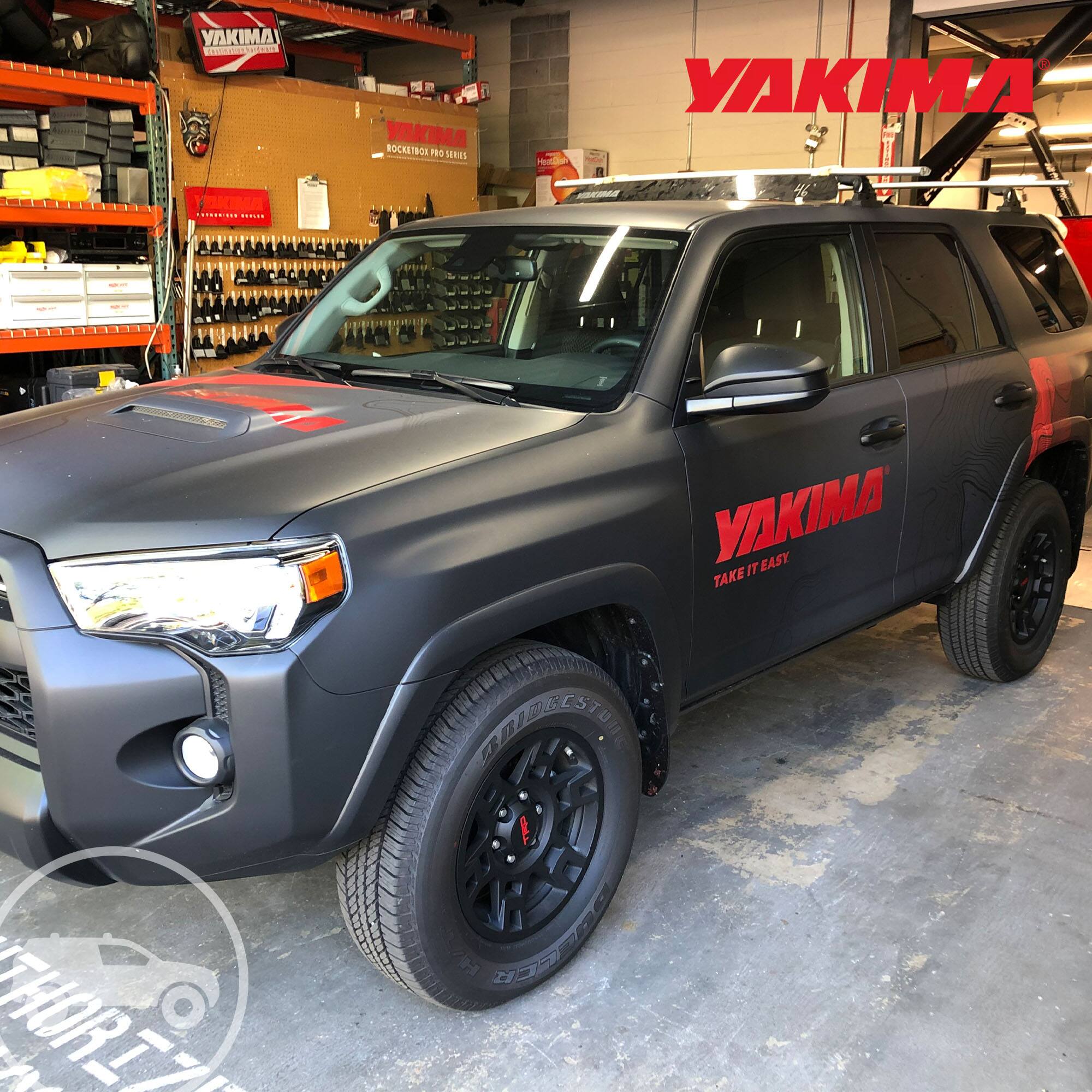 YAKIMA  
ROCKETBOX PRO SERIES  
TAKE IT EASY