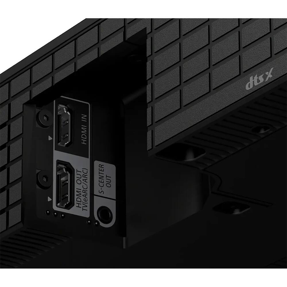 dts X IN HDMI IN HDMI OUT (eARC/ARC) S-CENTER OUT