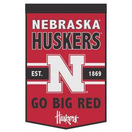 WinCraft - Nebraska Huskers 24" x 38" Primary Logo Banner - Multicolor