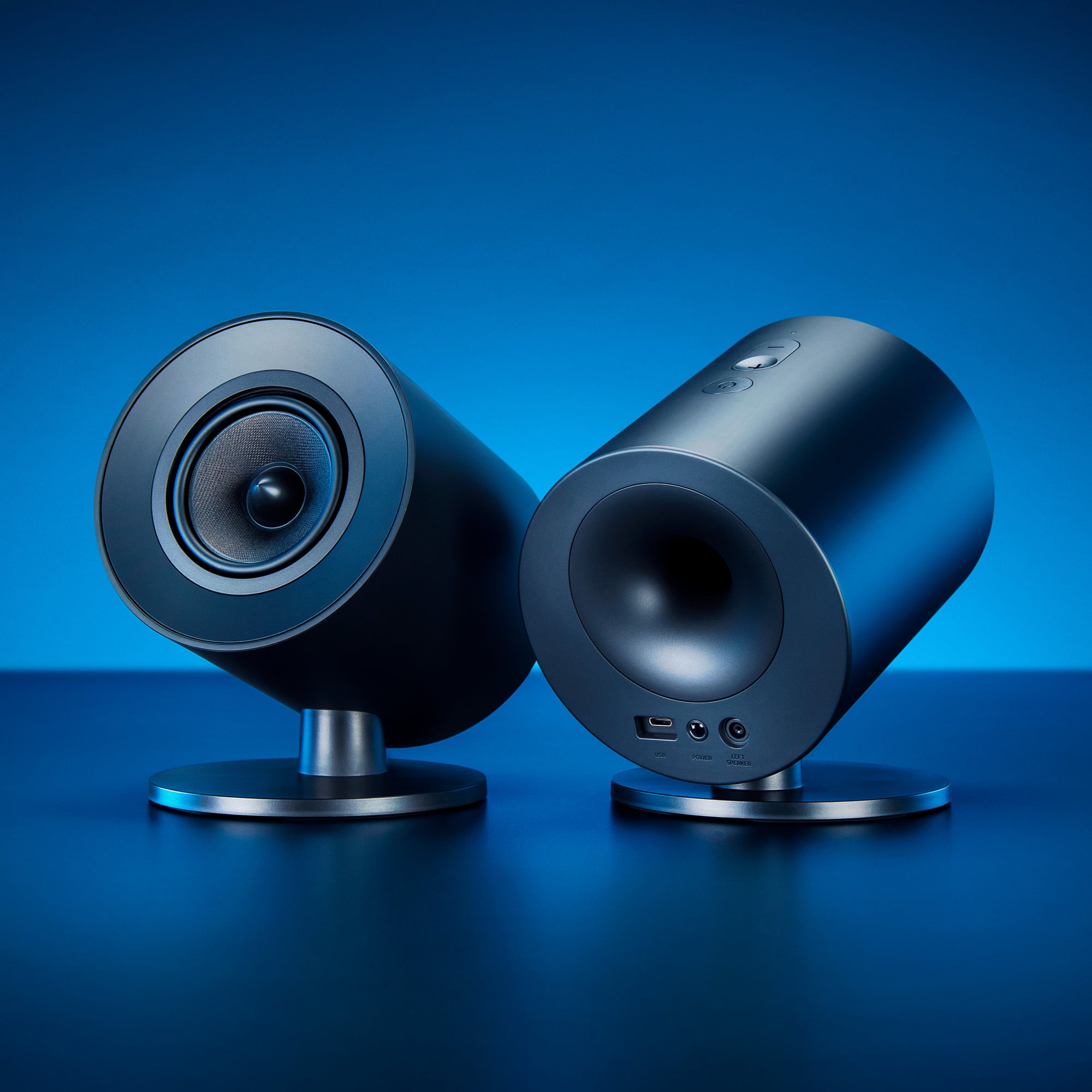 Alt View 16. Razer - Nommo V2 X Full-Range 2.0 PC Gaming Speakers (2 Piece) - Black.