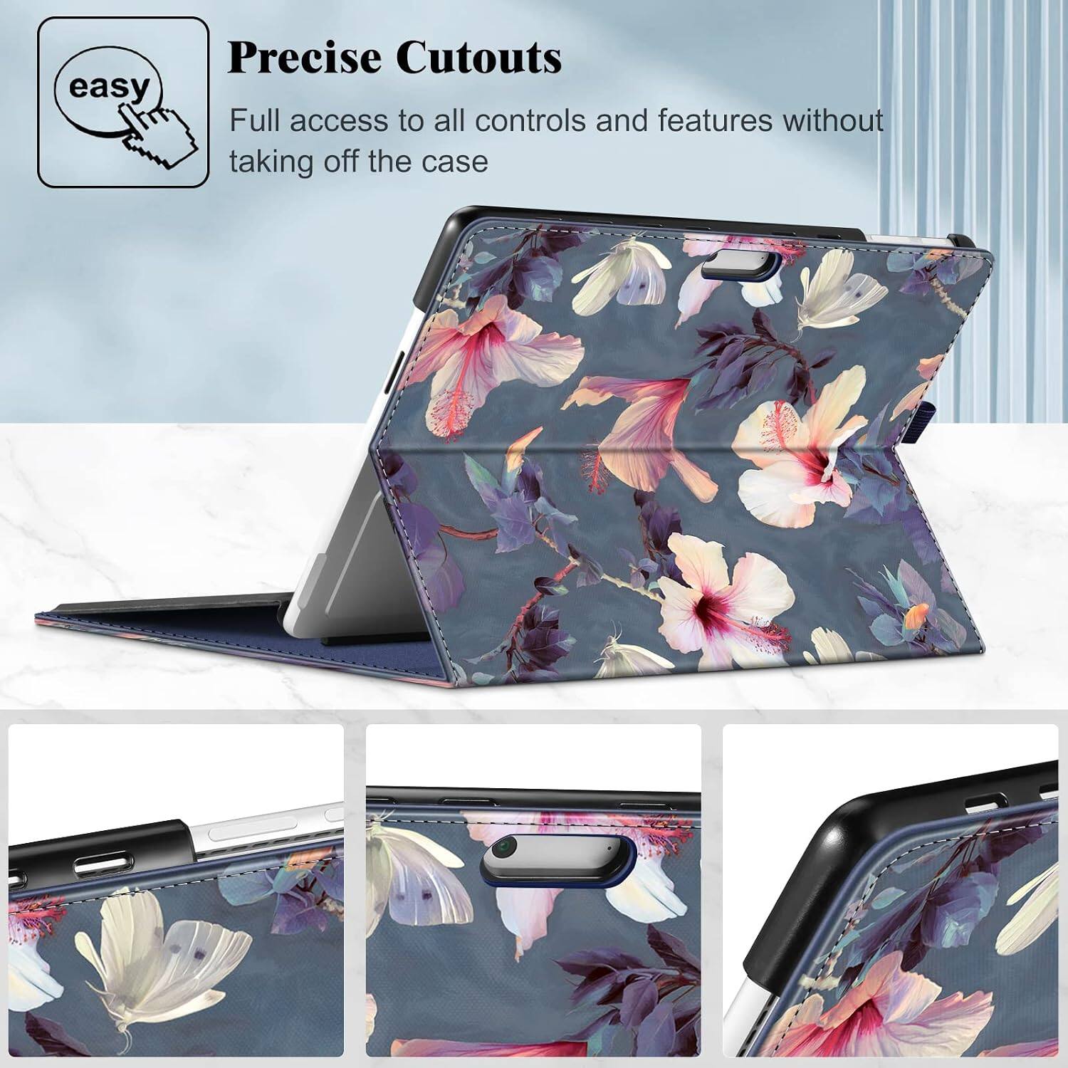 Precise Cutouts  
Full access to all controls and features without taking off the case