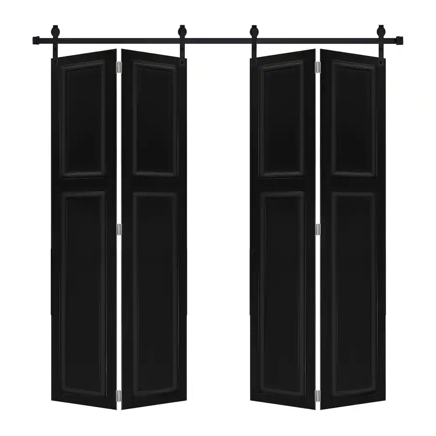 Boyel Living Interior Barn Door 64 in L x 0.75 in W x 96 in H with ...