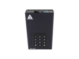 Apricorn - Aegis Padlock 18 TB FIPS 256-BIT AES External Hard Drive ADT3PL256F18TB - Black