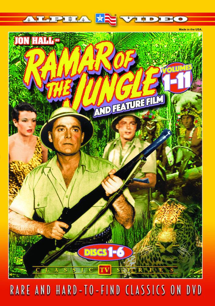 Front. Ramar of The Jungle - Volumes 1-11 and Feature Film (1 - DVD.