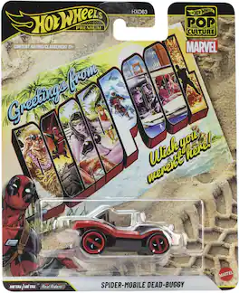 Mattel - Hot Wheels Premium Spider-Mobile Dead-Buggy - COLLECTIBLES - Multicolor