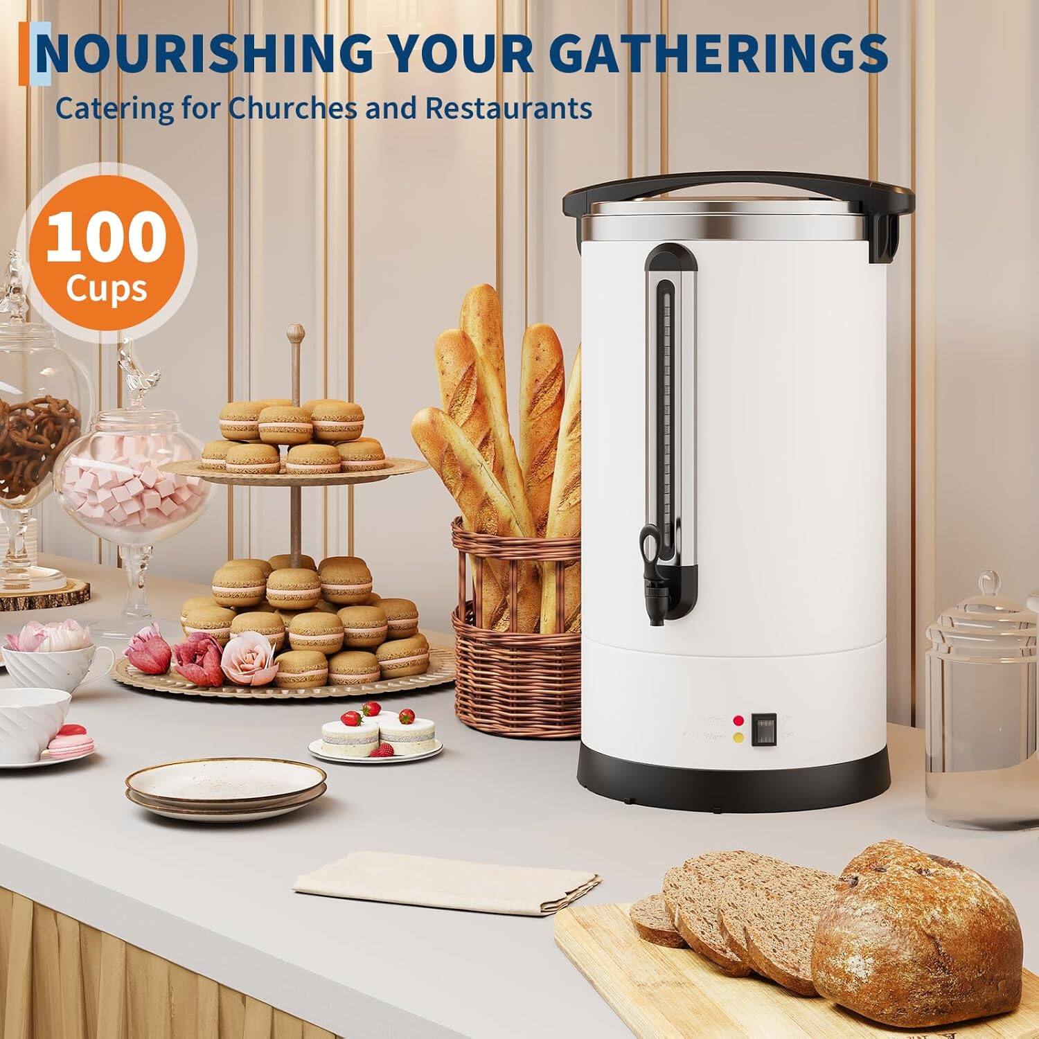 NOURISHING YOUR GATHERINGS  
Catering for Churches and Restaurants  

100 Cups