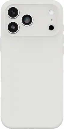 Front. OtterBox - Figura Series Hard Shell for iPhone 17 Pro Max - Crema White.
