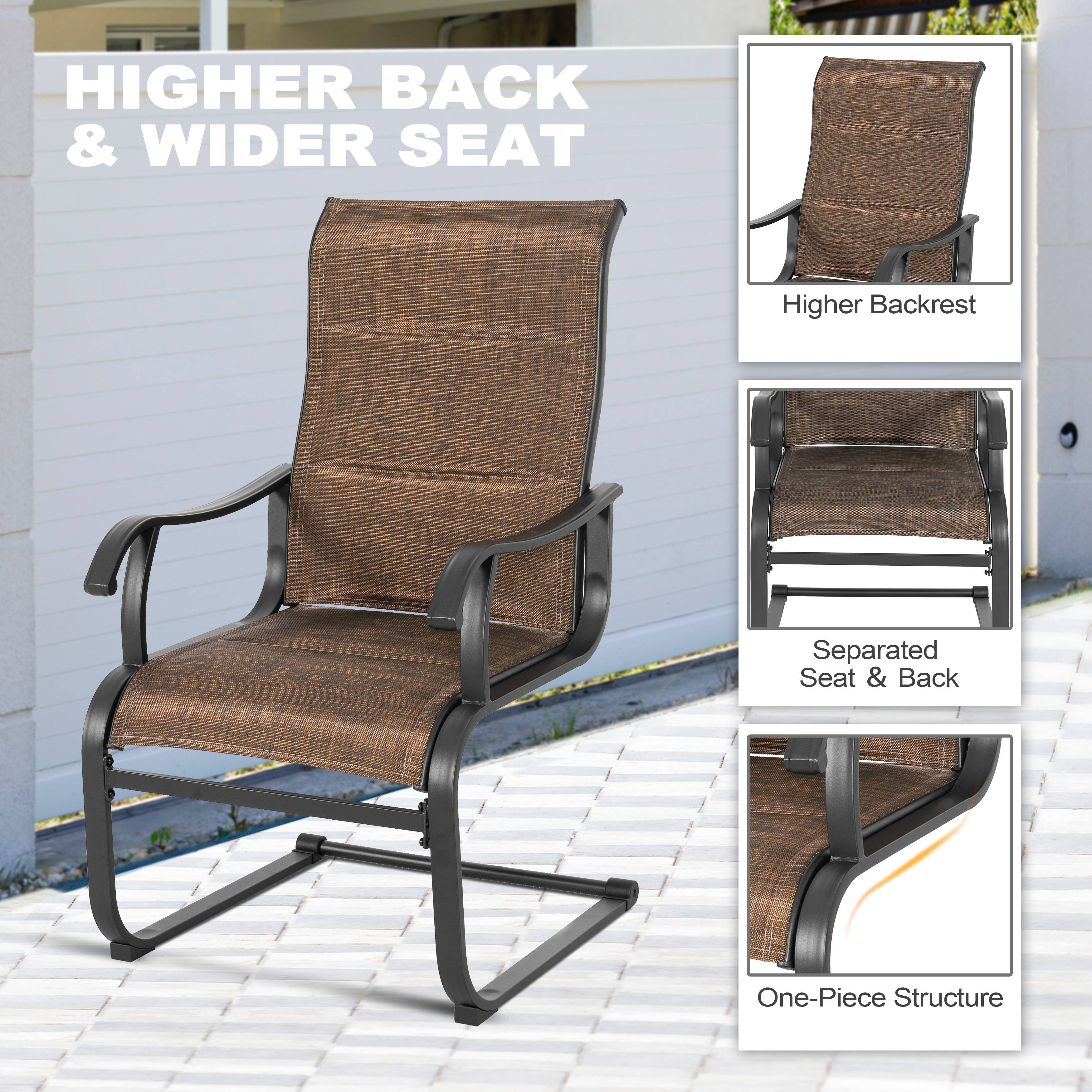 HIGHER BACK & WIDER SEAT

- Higher Backrest
- Separated Seat & Back
- One-Piece Structure