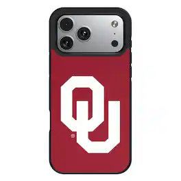 Keyscaper - NCAA - Oklahoma Sooners Bump Case with 8.2ft Drop Protection - 15 - Multicolor